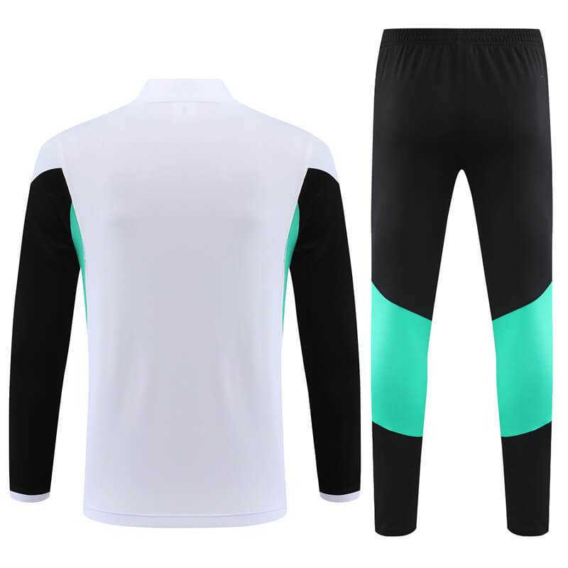 Sudadera de Entrenamiento Manchester United Blanco/Verde 2023/2024